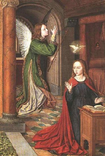 Master of Moulins The Annunciation oil painting picture
